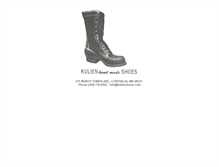Tablet Screenshot of kulienshoes.com